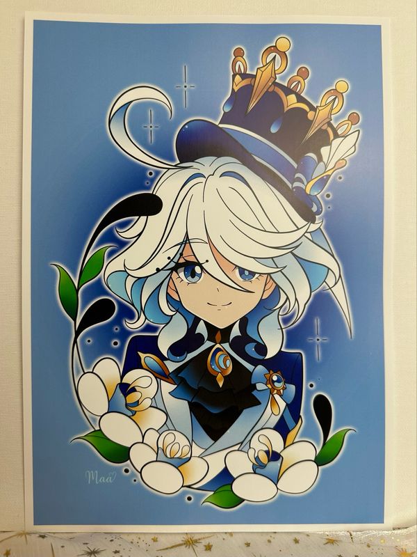 Print Furina - Genshin Impact