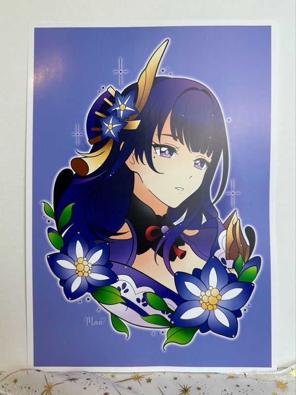 Print Raiden - Genshin Impact