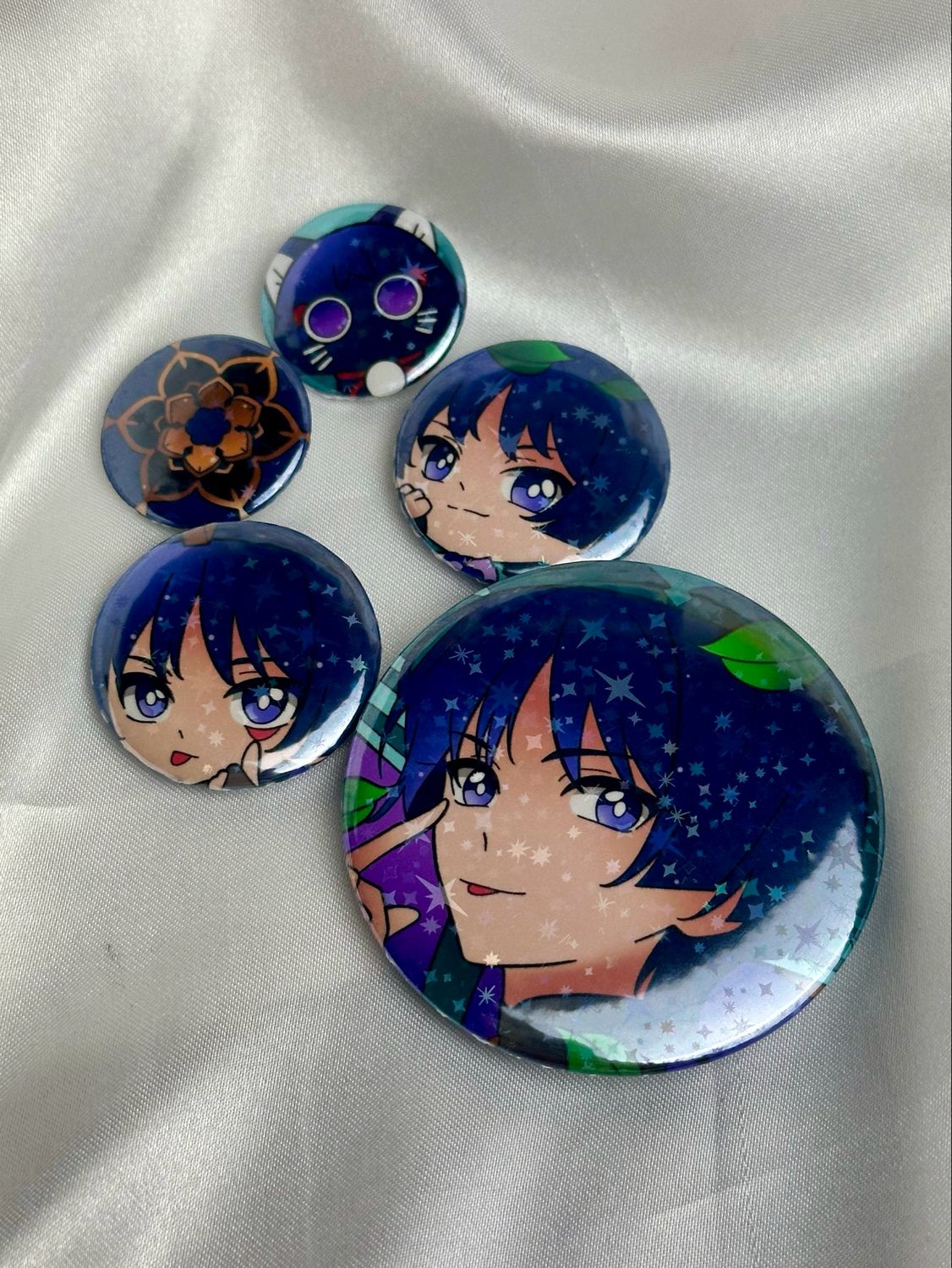Scaramouche badges - Genshin Impact