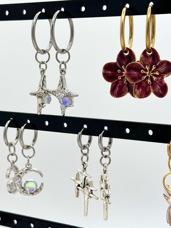 Boucles d&#39;oreilles - Nuit en marché
