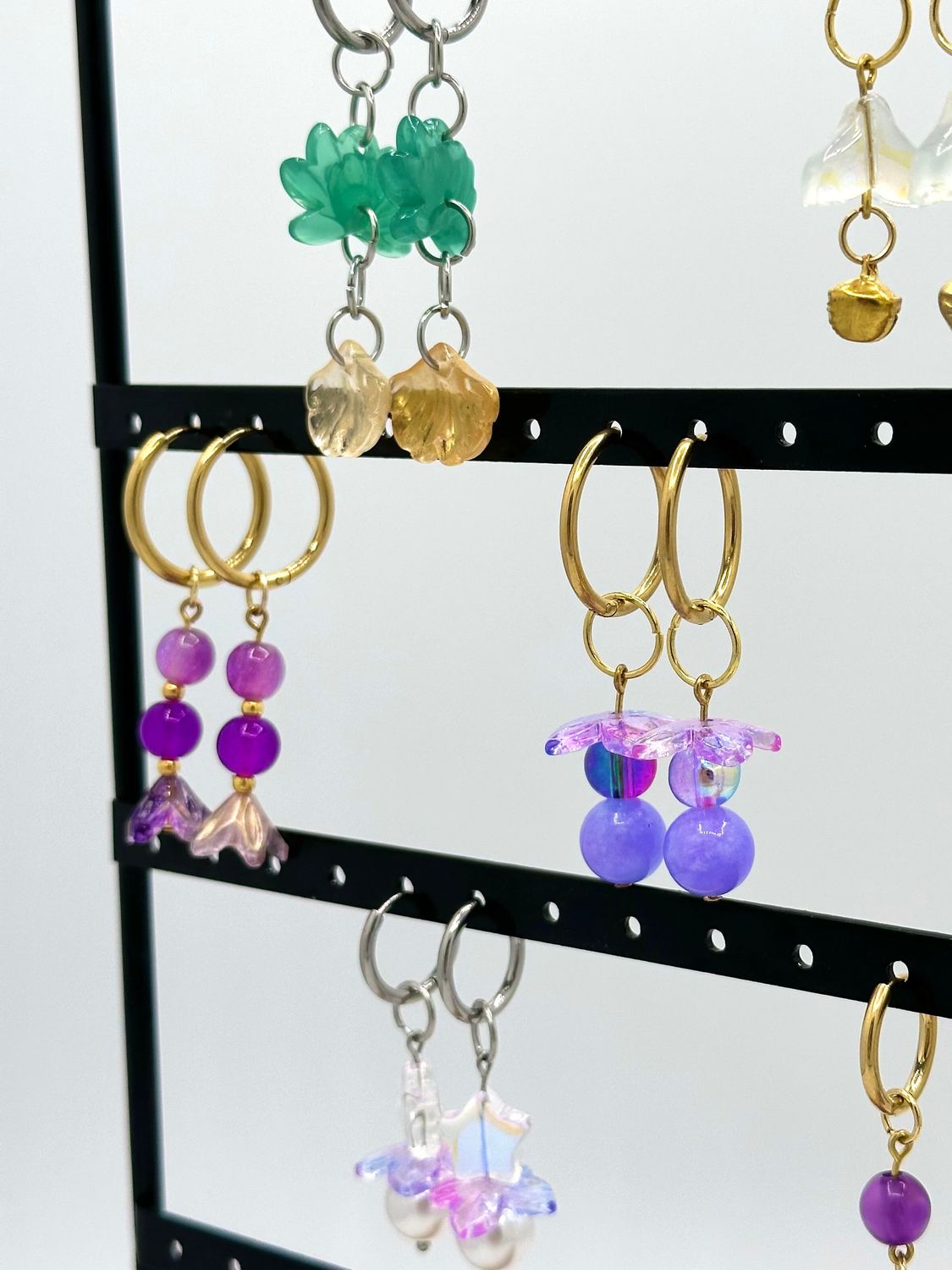 Boucles d&#39;oreilles - Nuit en marché