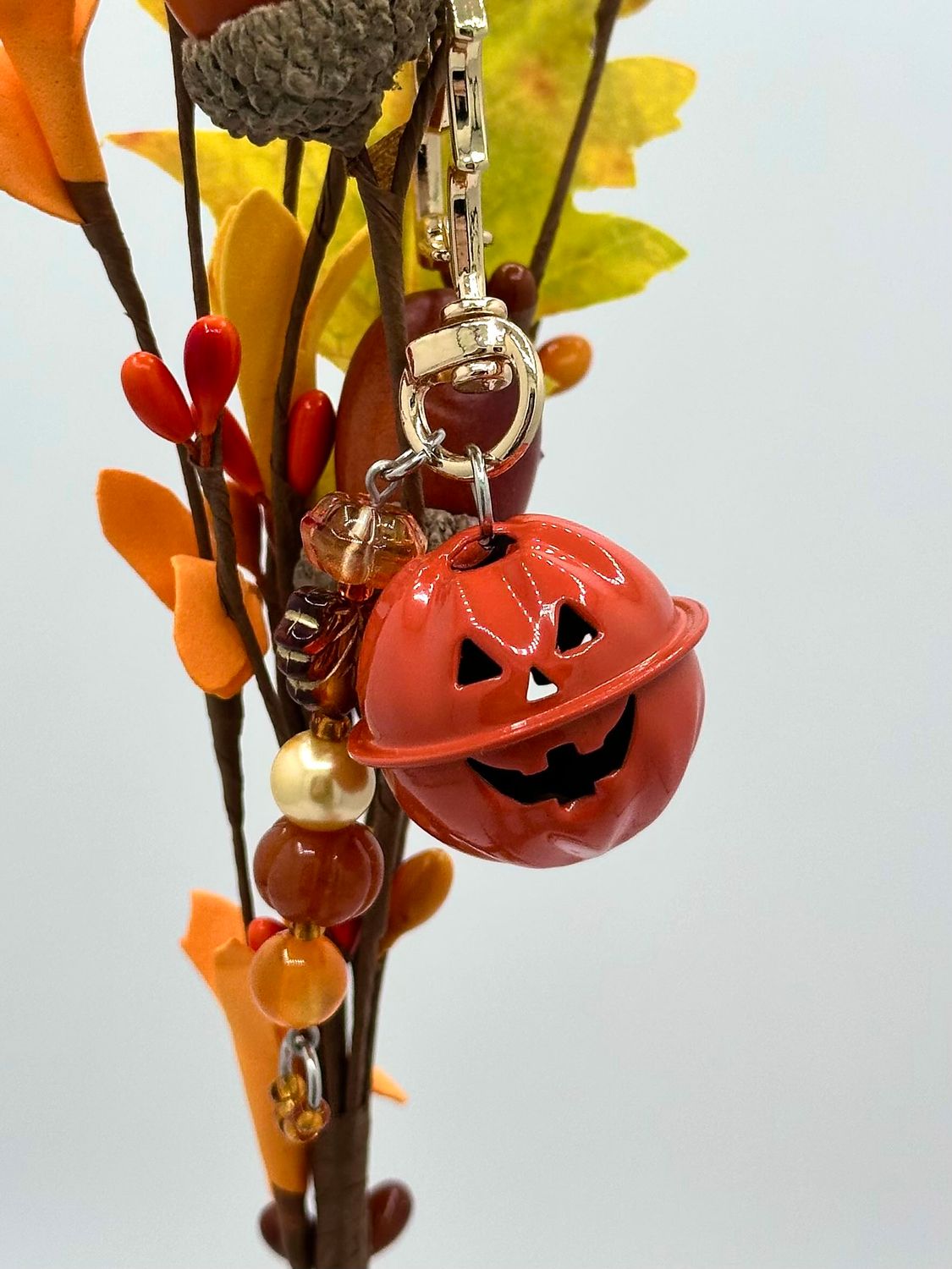 Porte clé Citrouille