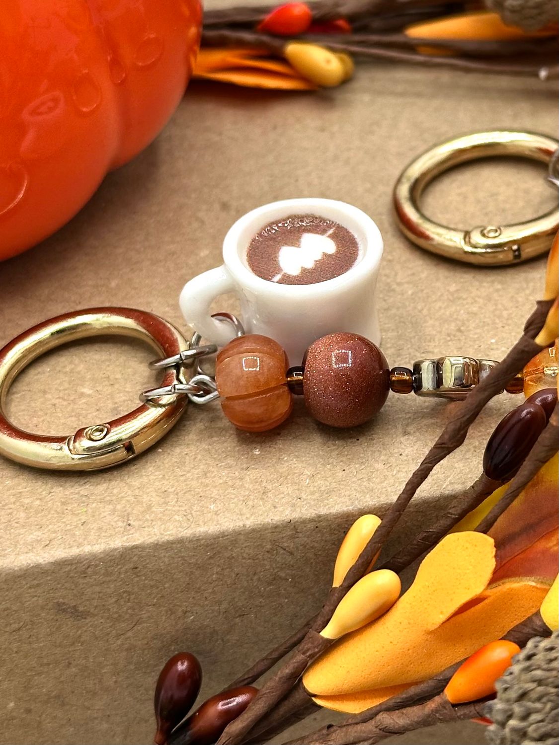 Porte clé - Pumpkin spice