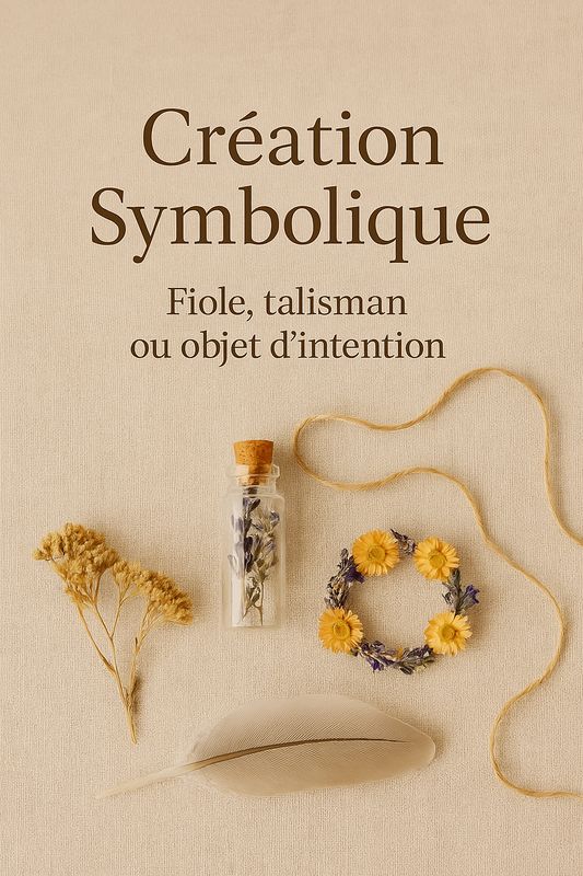 Fiole, talisman ou objet d’intention