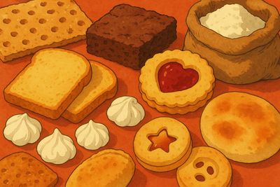 Backware &amp; Zutaten