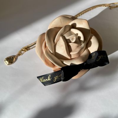 Świeca sojowa zapachowa w słoiczku w kształcie róży (Full Handmade) Creonit Eco-resin