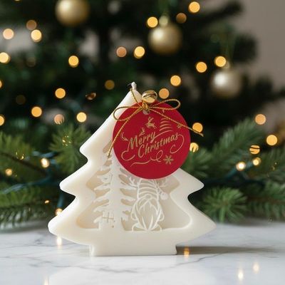 Świeca dekoracyjna Choinka | Świąteczne drzewko szczęścia