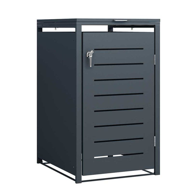 Mülltonenbox aus Stahl 1er Box
