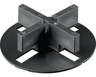 Kreuzfuge mit Teller 4 mm für Splittbett