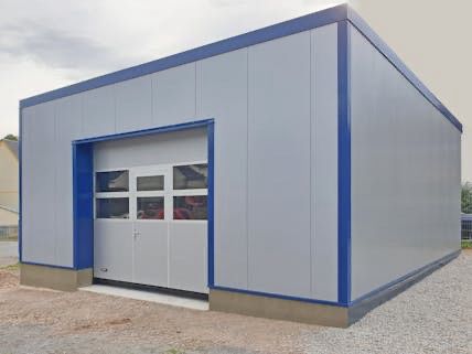 Stahlhalle 150m2