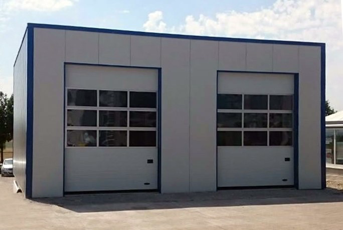 Stahlhalle 300m2