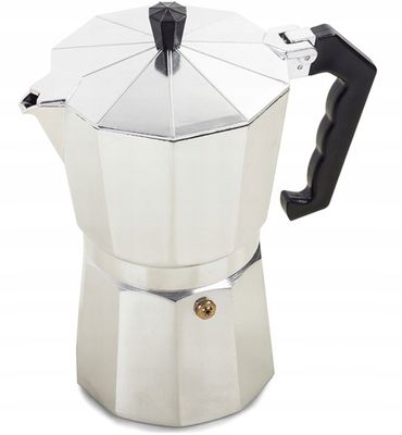 KAWIARKA ZAPARZACZ DO KAWY 9 KAW 450ml ALUMINIOWA KUCHENKA GAZ ELEKTRYCZNA
