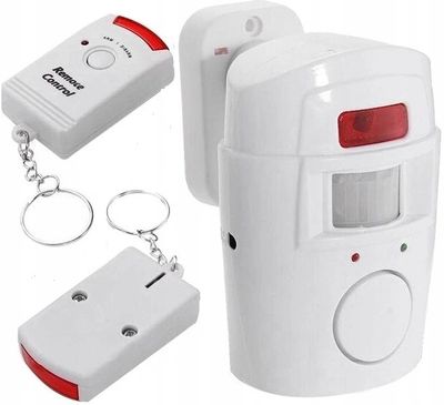 Alarm bezprzewodowy Verk Group 01002 biały 105 dB