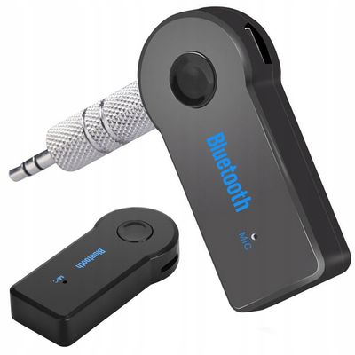ODBIORNIK DŹWIĘKU ADAPTER BLUETOOTH AUX MINIJACK MINI-JACK DO SAMOCHODU