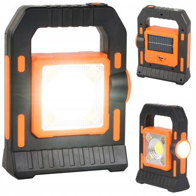 LATARKA TURYSTYCZNA LED SOLARNA HALOGEN LAMPA BIWAK