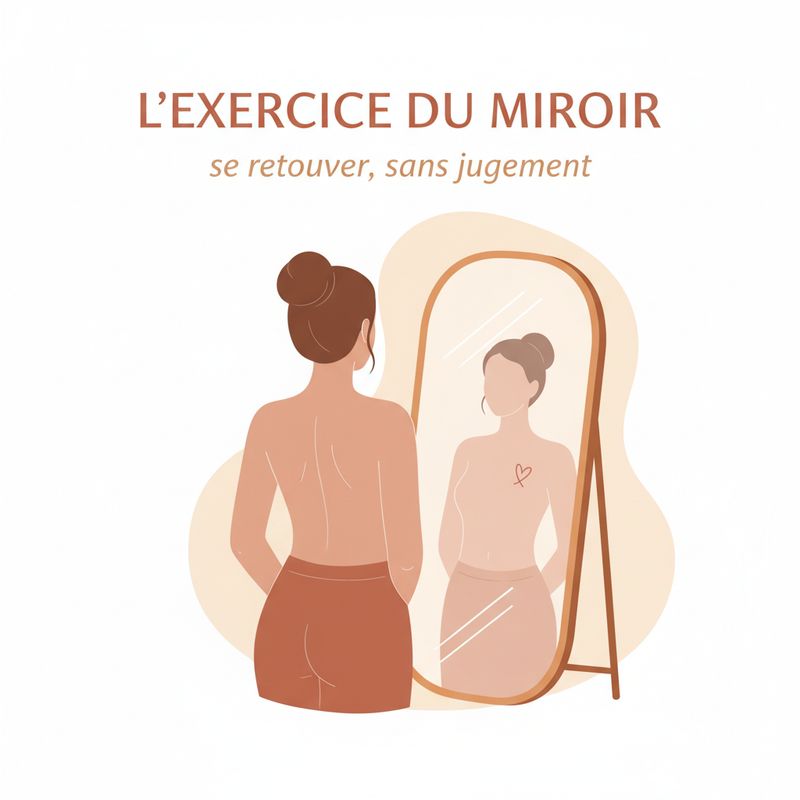 L'exercice du miroir : se retrouver, sans jugement