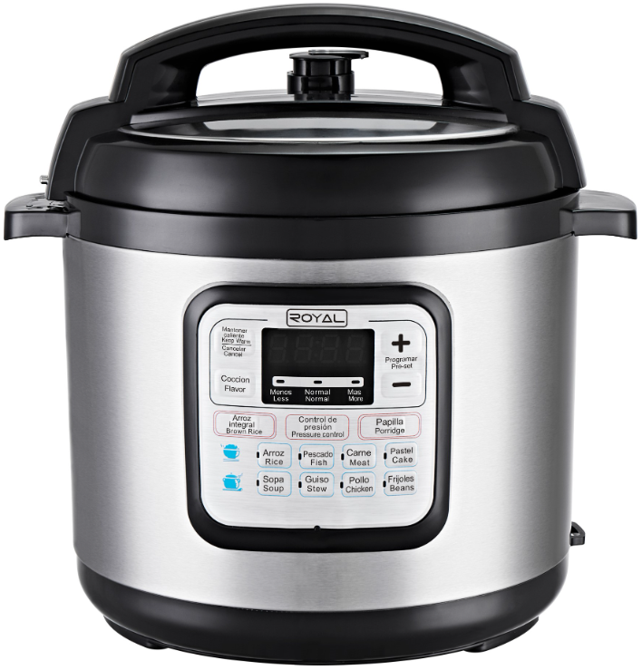 OLLA DE PRESIÓN DIGITAL 6L ROYAL
