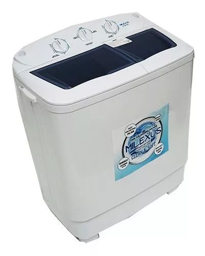 LAVADORA SEMIAUTOMÁTICA DE 7KGS MILEXUS 110V