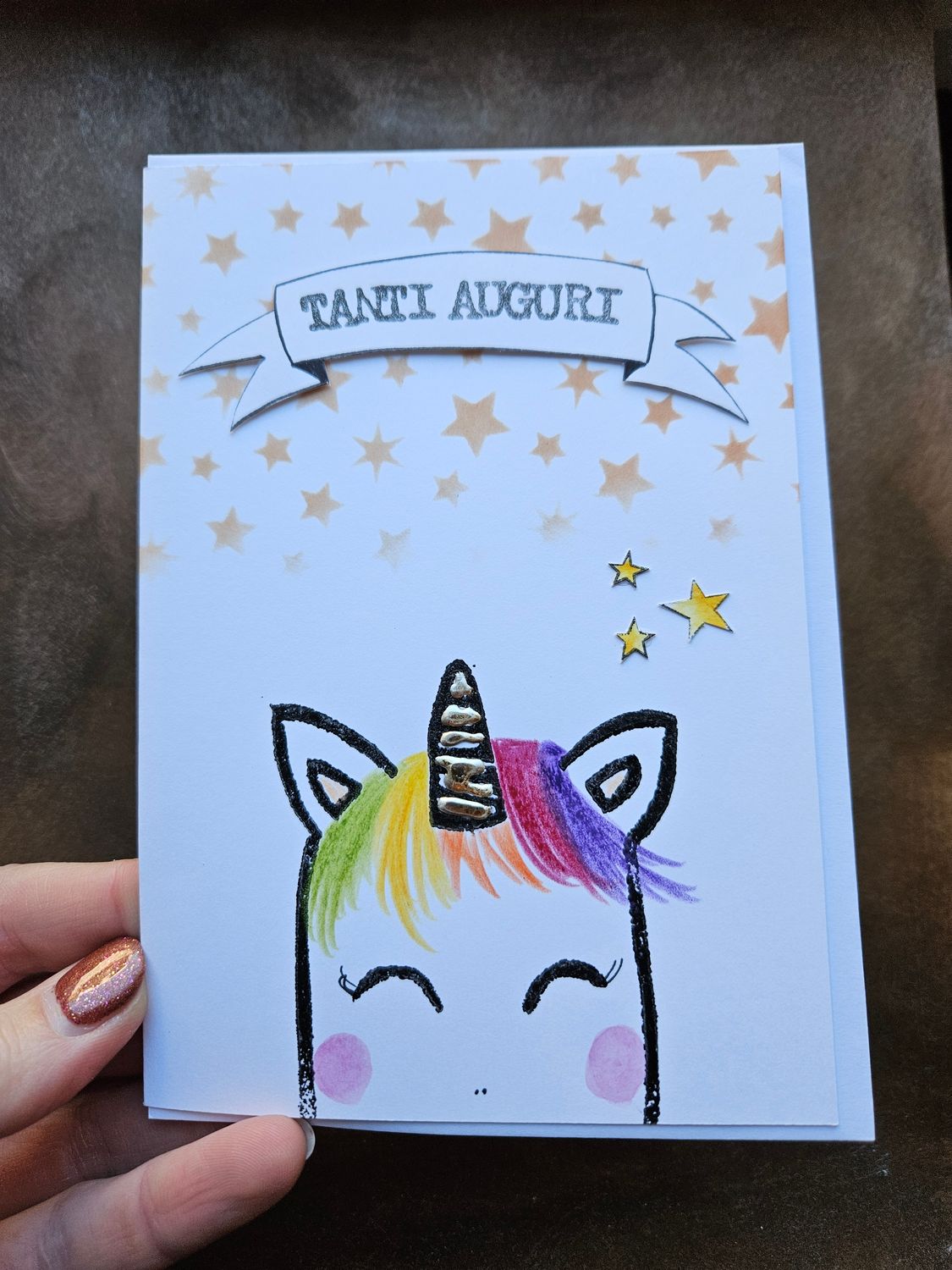 Unicorno giallo
