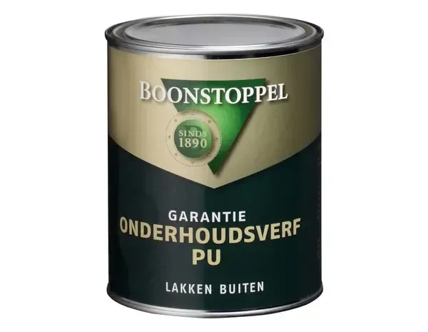 Boonstoppel verf Garantie Onderhoudsverf PU