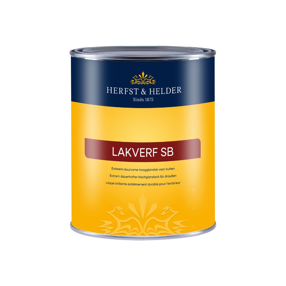 Herfst & Helder Lakverf SB - Hoogglans lak voor hout buiten Herfst & Helder Lakverf SB - Hoogglans lak voor hout buiten