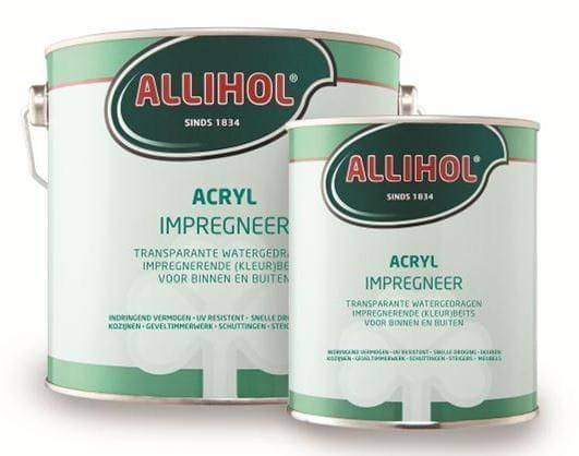 Allihol 'ACRYL' Impregneer beits 2,5 L Allihol 'ACRYL' Impregneer beits 2,5 L
