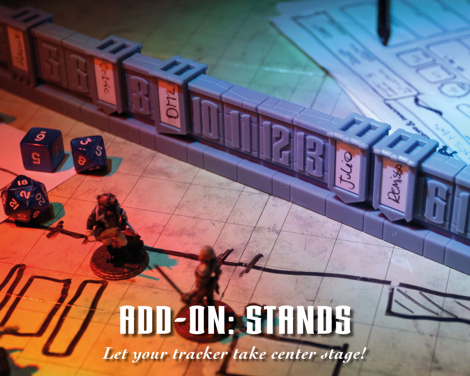 Add-on: Tracker Stands