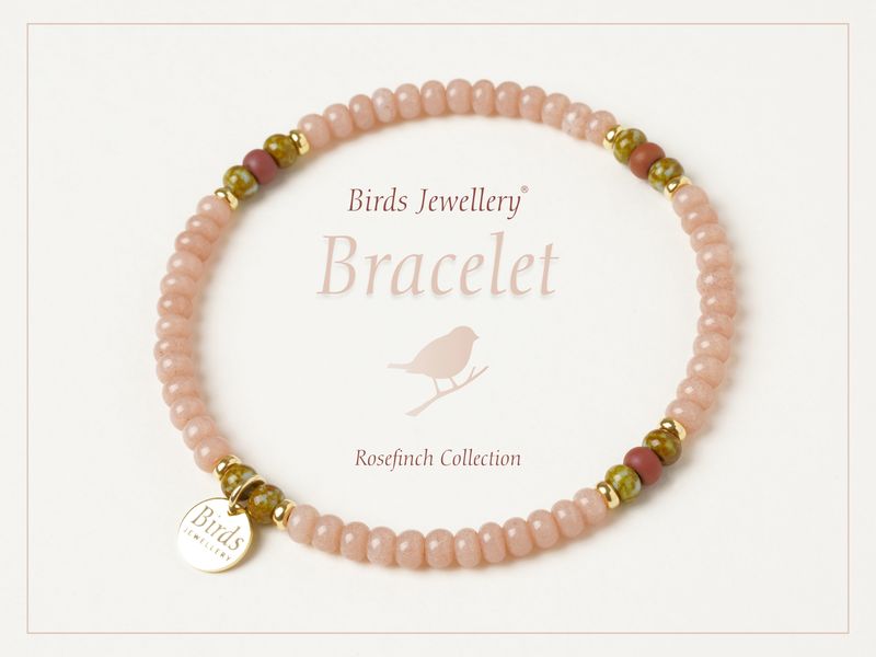 Bracelet | Pink | Green | Golden Silver