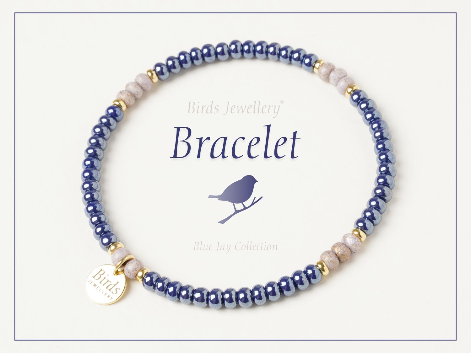 Bracelet | Blue | Sand | Golden Silver