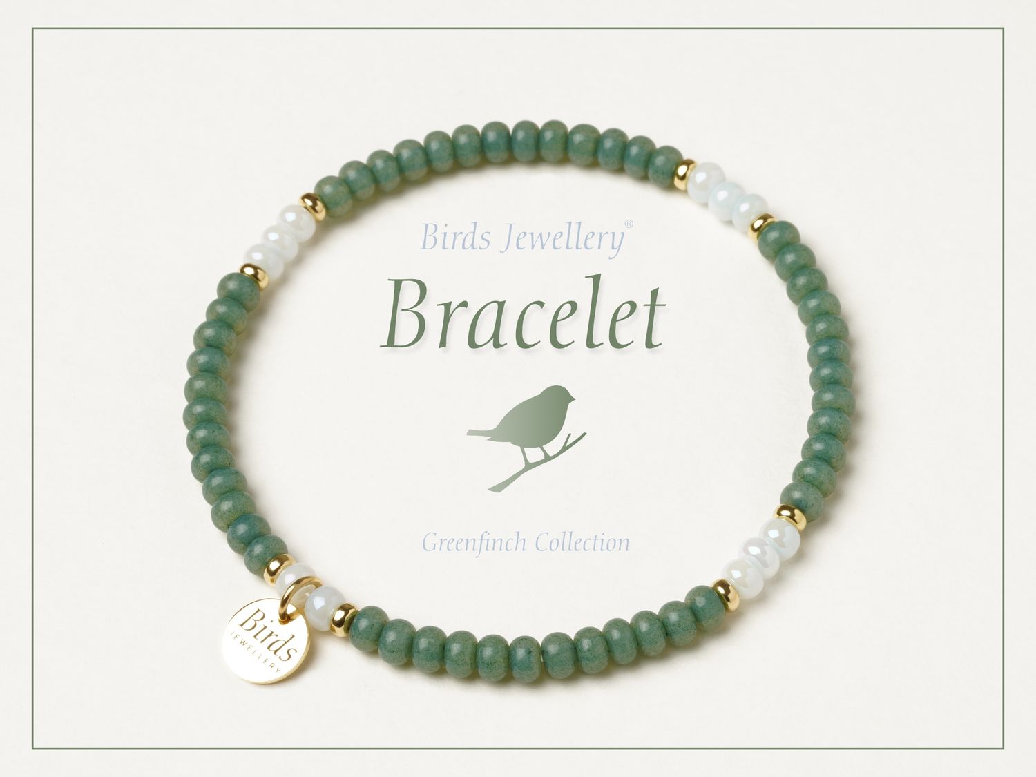 Bracelet | Jade | Aquamarine | Golden Silver
