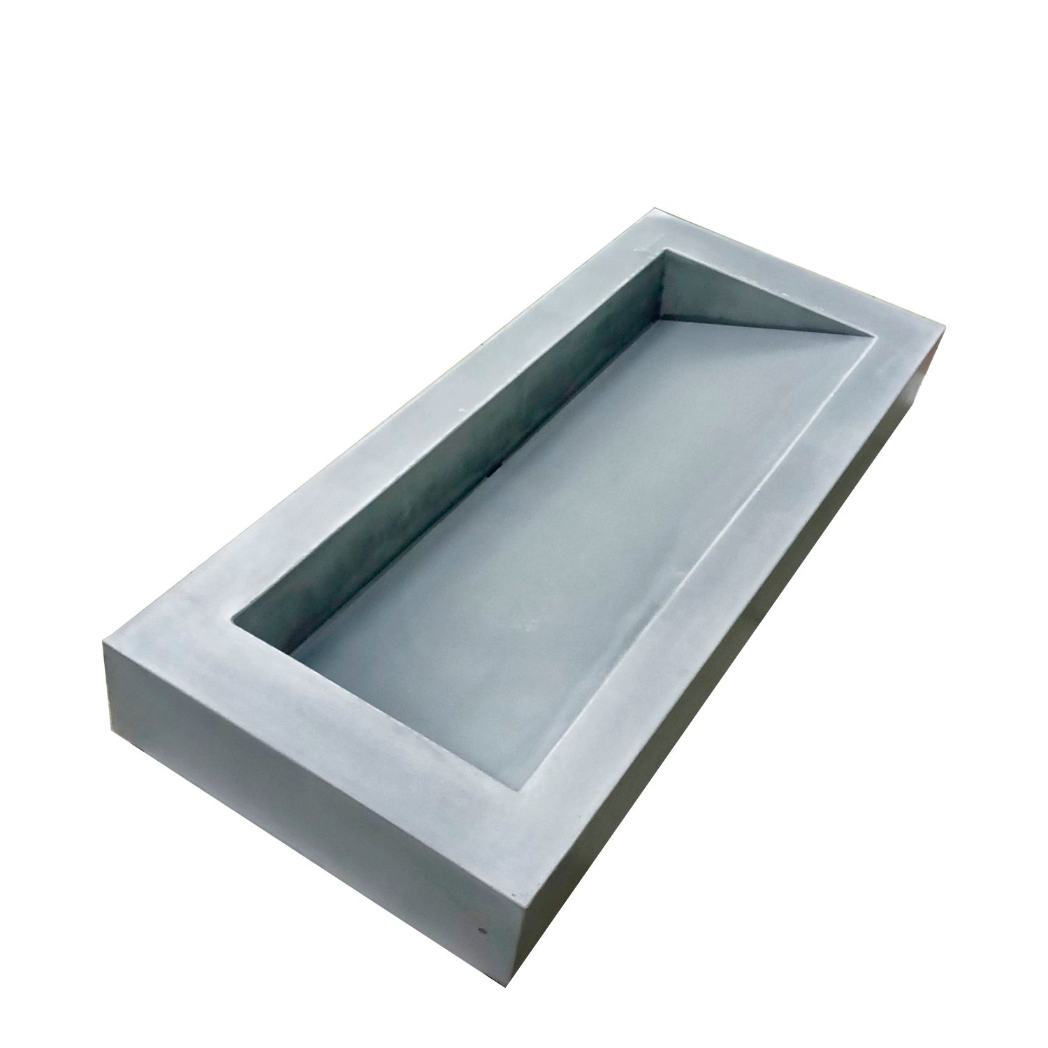 Umywalka na wymiar - Edgy XL - Szara