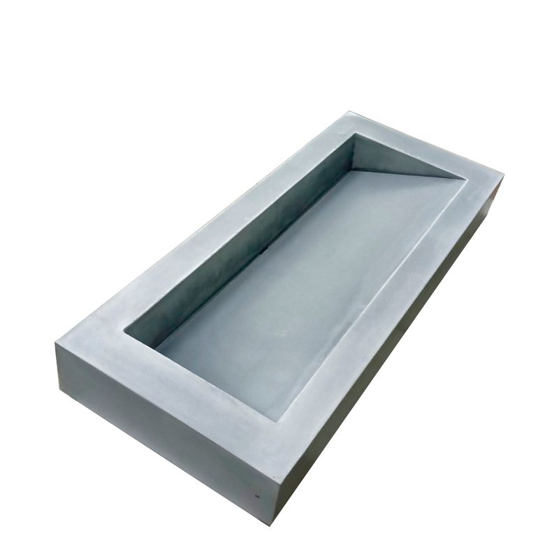 Umywalka na wymiar - Edgy XL - Szara