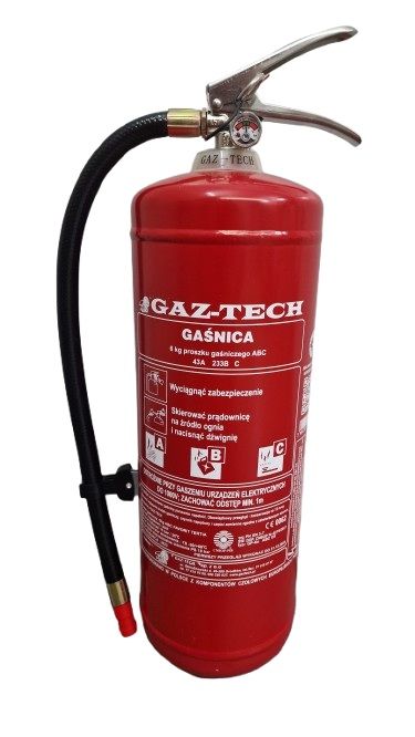 Gaśnica proszkowa - 6 kg