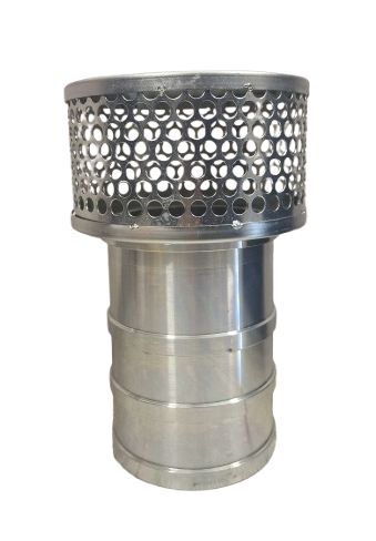 Smok kosz ssawny prosty z tuleją na wąż Fi-110mm stalowy
