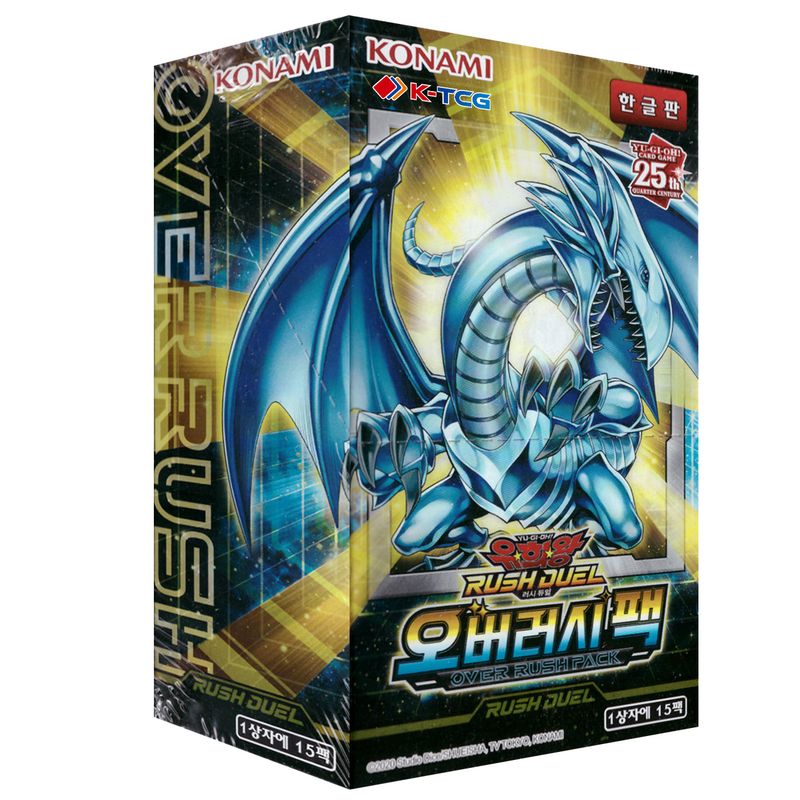Yu-Gi-Oh! Rush Duel “Over Rush Pack” RD/ORP1-KR Booster Box Korean Version