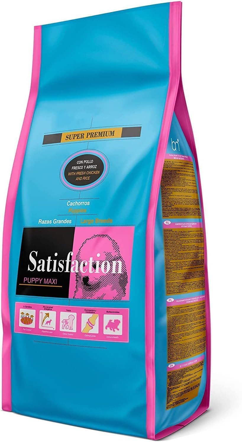 Satisfaction Puppy Maxi     Pollo Fresco               Cachorros