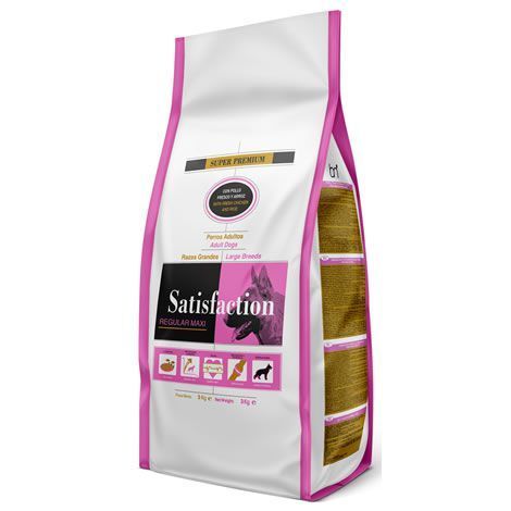 Satisfaction Regular          Pollo y Arroz integral         Maxi Adulto