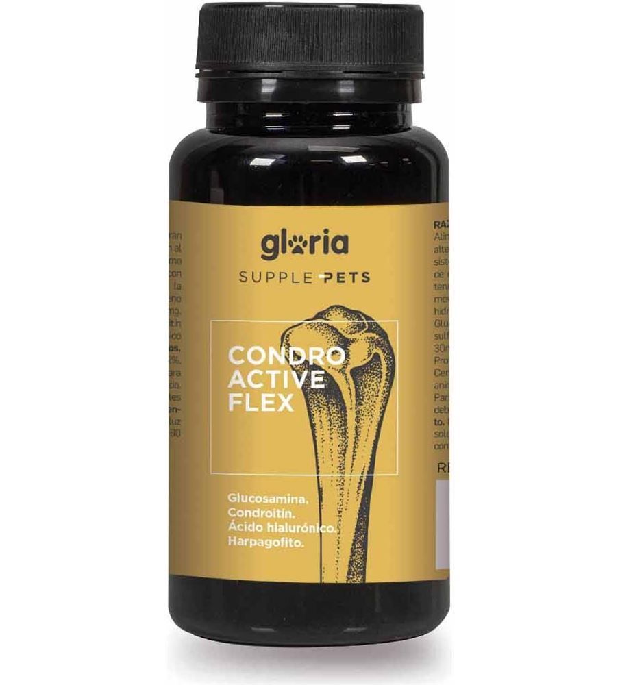 CONDRO ACIVE FLEX RAZAS MEDIANAS Y GRANDES GLORIA 60 Comprimidos