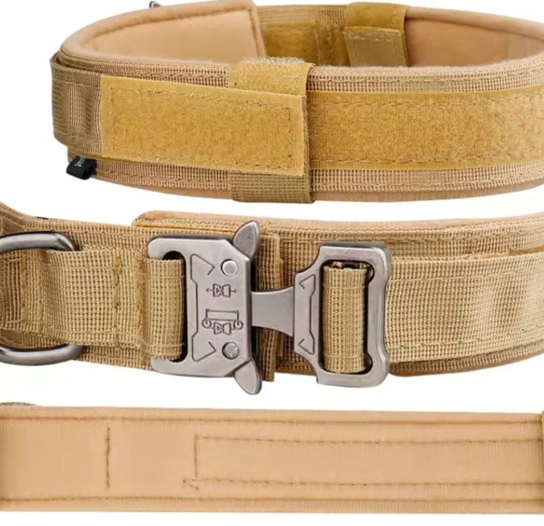 COLLAR TACTICO PARA PERROS MEDIANOS GRANDES