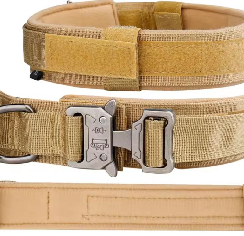 COLLAR TACTICO PARA PERROS MEDIANOS GRANDES