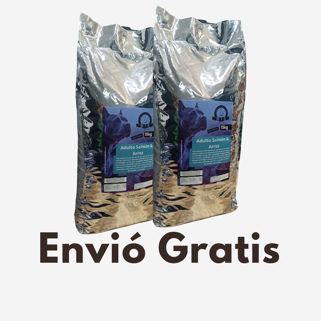 PACK AHORRO -  B14 Super Premium Adulto Salmon 30KG