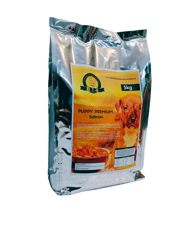 B14 Puppy Premium       Salmon y Pollo           Cachorros 5kg y 15kg