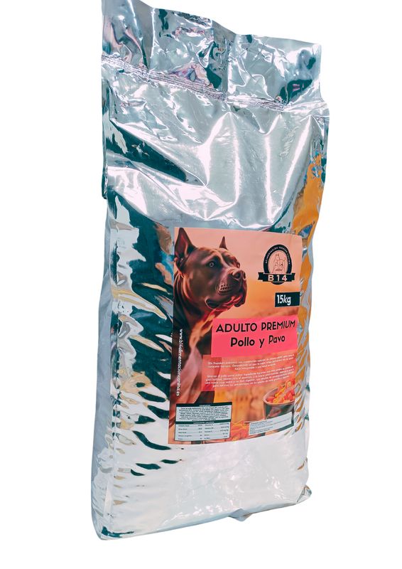 B14 Adulto Premium           Pollo y pavo                    Adultos