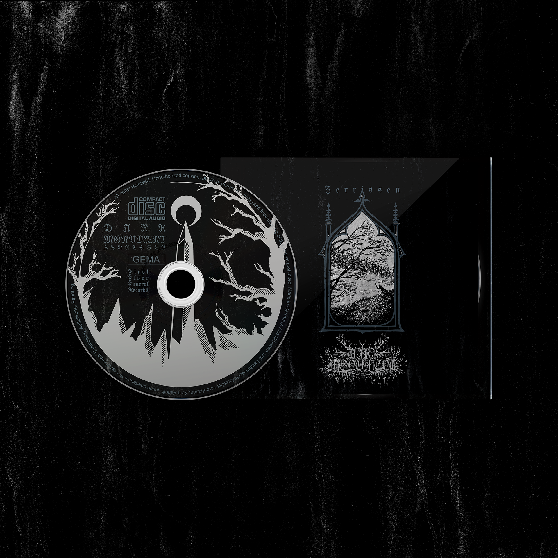 Dark Monument - Zerrissen CD