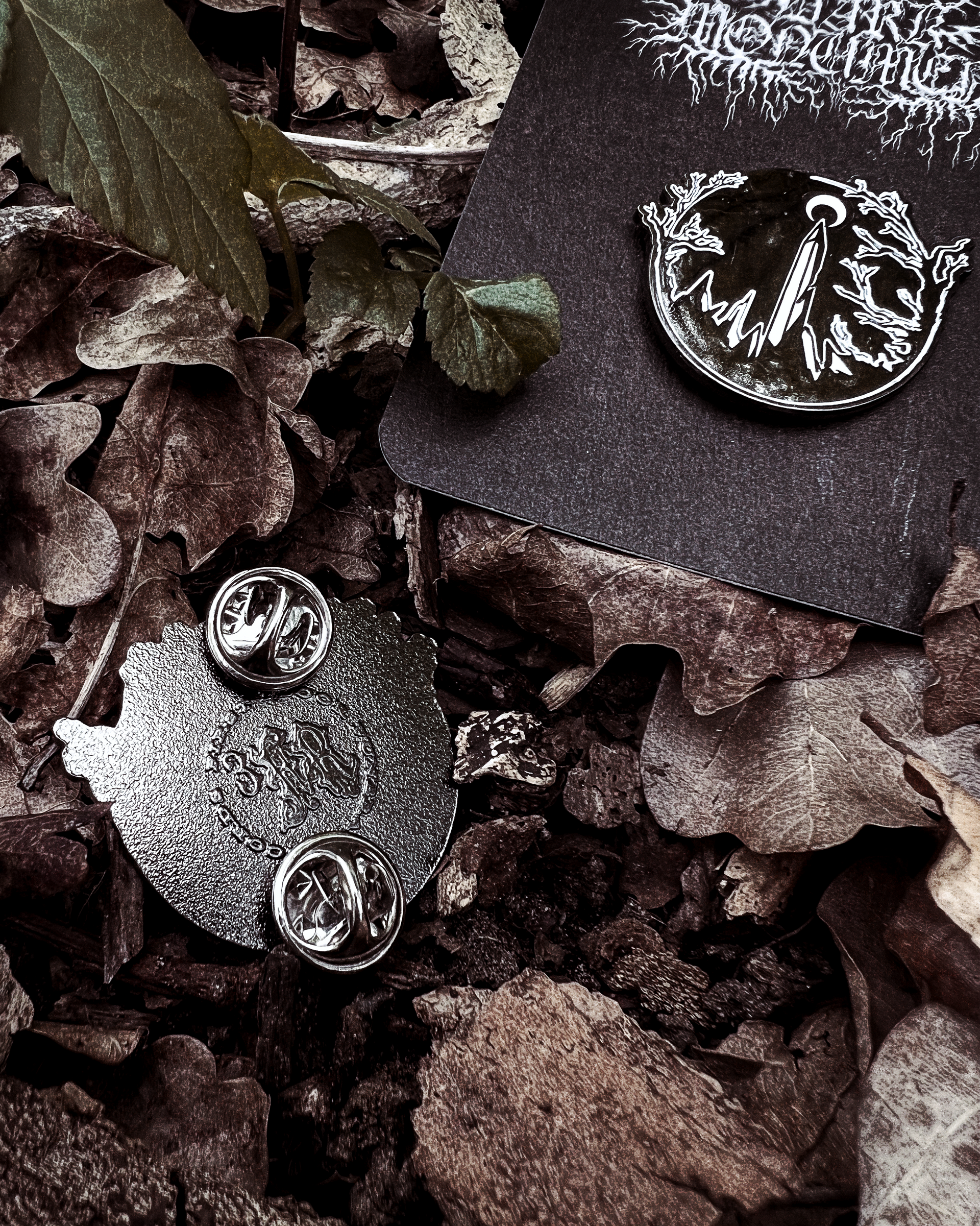 Dark Monument Icon Pin