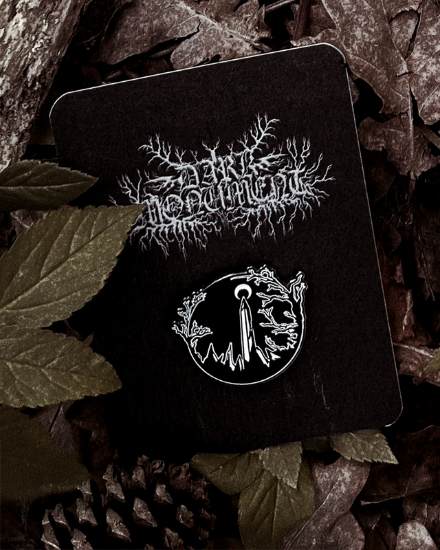 Dark Monument Icon Pin