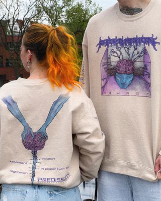 Predission - Neuron Crewneck (sand/beige)