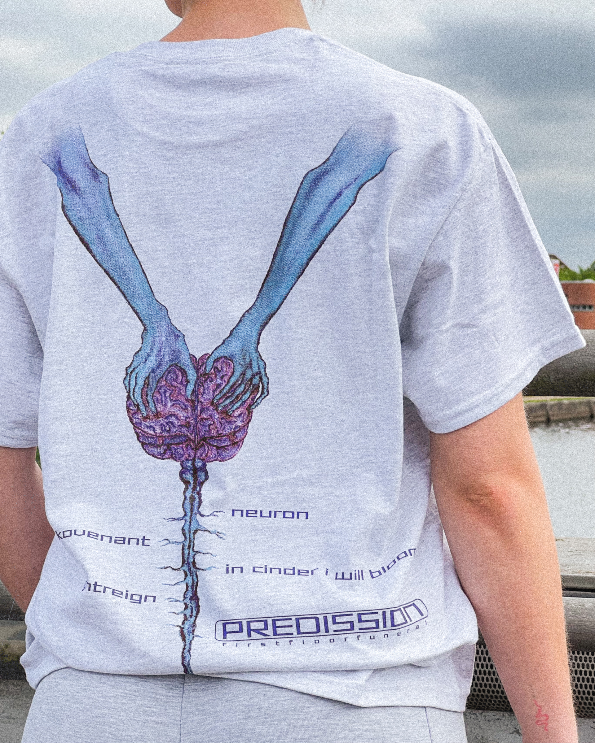 Predission - Neuron T-Shirt (light grey)