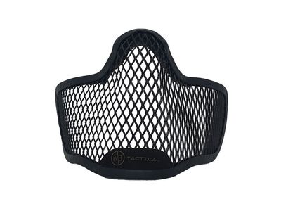 NB Tactical Ghost Mask Fortis LP – robuust en ergonomisch airsoftmasker met low-profile design, geschikt voor veiligheidsbrillen en bescherming tot 500 FPS.