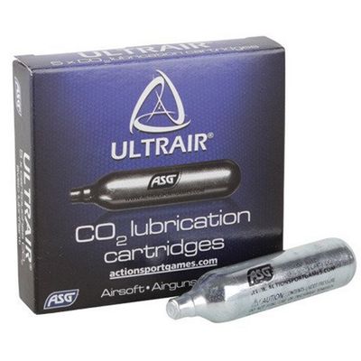 ASG ULTRAIR 12g CO2 Lubrication - 5 stuks